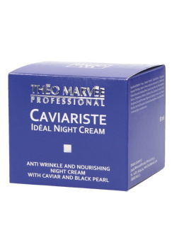 CAVIARISTE Ideal Night Cream - Krem o właściwościach przeciwzmarszczkowych 50mli nawilżajcych z kawiorem na noc