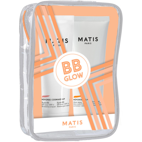 Matis Paris BB GLOW BEAUTY CASE - Zestaw Krem BB 50ml i Krem Rozśiwietlający Przeciwzmarszczkowy 50ml
